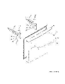 Freezer Door Diagram and Parts List for GFE24JMKYFES  General Electric Refrigerator
