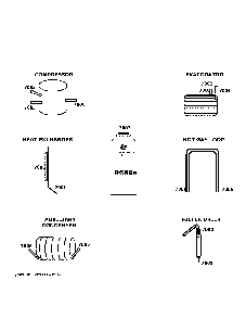 Lokring connectors Diagram and Parts List for FUF21DLRDWW  General Electric Freezer