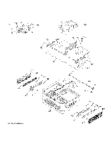 Freezer Shelves Diagram and Parts List for PWE23KYNEFS  General Electric Refrigerator