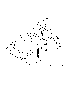 Upper door Diagram and Parts List for PB960SJ9SS  General Electric Range