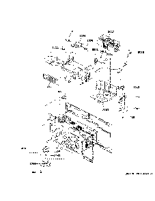 Interior parts 2 Diagram and Parts List for JVM7195BL6TS  General Electric Microwave