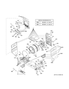 Part Location Diagram of WE04X23114 GE BUTTON START Assembly
