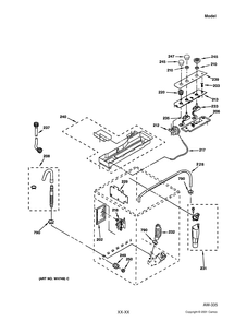 Part Location Diagram of WH1X2671 GE BUMPER LID