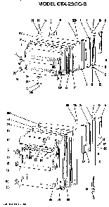 Doors Diagram and Parts List for CTX23GGB  Hotpoint Refrigerator