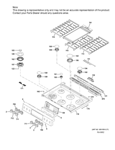 Part Location Diagram of 31-11074 GE PM INSTALL INSTRUCTIONS