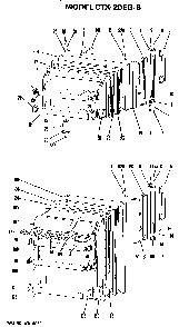Doors Diagram and Parts List for CTX20EGB  Hotpoint Refrigerator