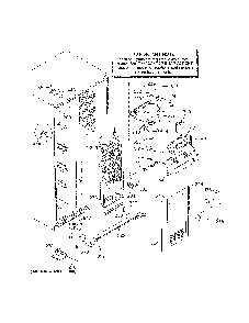 Freezer Section Diagram and Parts List for GSS25CSHMCSS  General Electric Refrigerator