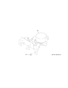 Door Lock Diagram and Parts List for PCT7050SF6SS  General Electric Wall Oven