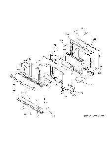 Door Diagram and Parts List for JB625DK8WW  General Electric Range