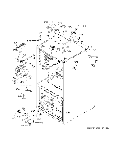 Case parts Diagram and Parts List for GFD28GELIDS  General Electric Refrigerator