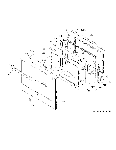 Part Location Diagram of WB56X43368 GE OUTER DOOR-BLACK STAINLESS
