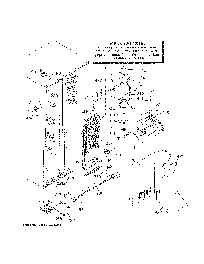 Freezer section Diagram and Parts List for CZS22MP2NES1  General Electric Refrigerator