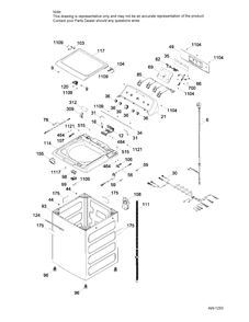 Part Location Diagram of WW01F01790 GE BRACKET CAPACITOR