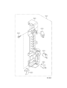 LATCH BOARD PARTS Diagram and Parts List for CVM1790SSSSC01  General Electric Microwave