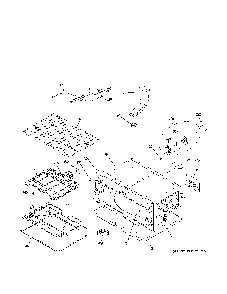 Upper Oven Diagram and Parts List for PS960YP2FS  General Electric Range
