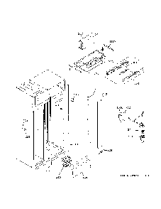 Fresh Food Section Diagram and Parts List for ZISS420DPESS  General Electric Refrigerator