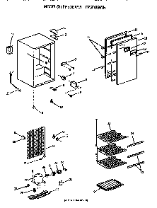 Part Location Diagram of WR2X7800 GE GROMMET