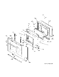 Part Location Diagram of WB56X43731 GE OUTERDOOR-BLACK STAINLESS