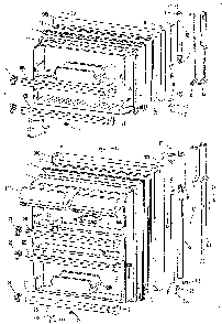Doors Diagram and Parts List for TBX24ZKFR  General Electric Refrigerator