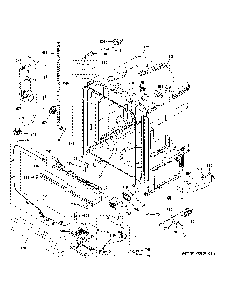 Body Parts Diagram and Parts List for CDT845P2N5S1  General Electric Dishwasher