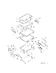 Fresh Food Shelves Diagram and Parts List for ZIS420NNEII  General Electric Refrigerator