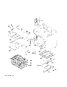 Oven Cavity Parts Diagram and Parts List for CGY366P2T1S1  General Electric Range