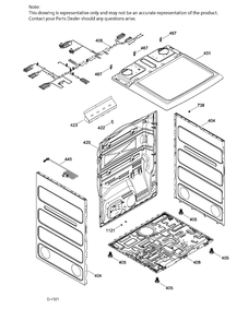 Part Location Diagram of WW02A00312 GE INSERT HANDLE