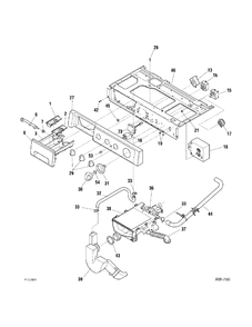 CONTROLS Diagram and Parts List for WCXH214H1WW  General Electric Washer