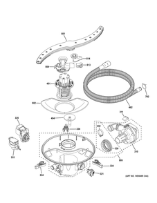 Part Location Diagram of WG04F11518 GE PRESSURE SENSOR ASM