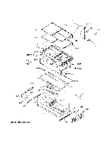 Fresh Food Shelves Diagram and Parts List for ZWE23ESNESS  General Electric Refrigerator