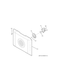 Part Location Diagram of WH00X278 GE Screw