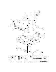 Installation parts Diagram and Parts List for ZSA1201J4SS  General Electric Microwave
