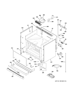 Part Location Diagram of 31-10689-5 GE PM INSTALL INSTRUCTIONS
