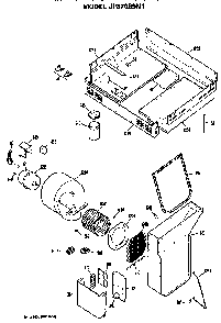 Part Location Diagram of WB2X7826 GE DISCONTINUED