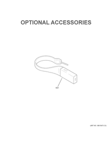 Optional Accessories Diagram and Parts List for CHP9530SJ2SS  General Electric Cooktop