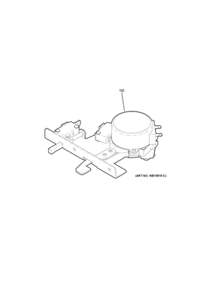 Door Lock Diagram and Parts List for PCHB920SJ5SS  General Electric Range