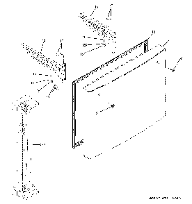 Part Location Diagram of WR49X33848 GE PK HANDLE KIT ASM SS