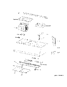 Range Hood Diagram and Parts List for UVW8304SP1SS  General Electric Range Hood