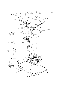 Part Location Diagram of WB27X38606 GE DISPLAY BOARD ASM