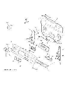Conttrol panel Diagram and Parts List for JB735DP1WW  General Electric Range