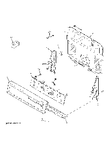 Control panel Diagram and Parts List for PB911FJ8DS  General Electric Range