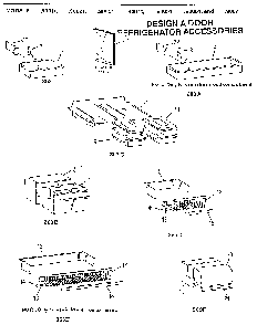 Replacement Parts Diagram and Parts List for 90061  General Electric Refrigerator