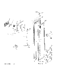 Freezer Door Diagram and Parts List for PSB42YSNHSS  General Electric Refrigerator