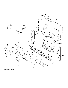 Control panel Diagram and Parts List for JB625DK6WW  General Electric Range