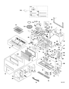 Part Location Diagram of WIRE0055 GE PM SHEET MINI MANUAL