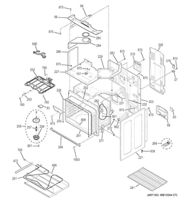 Part Location Diagram of WB25X26164 GE LAMP HALOGEN Assembly