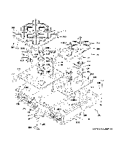 Cooktop Diagram and Parts List for ZGU486NDP8SS  General Electric Cooktop
