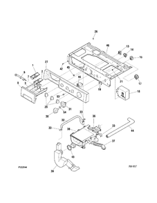 Part Location Diagram of WG04A02105 GE CLAMP