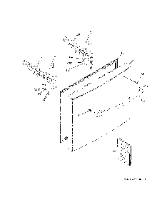 Part Location Diagram of WR78X43447 GE Freezer Drawer Front - Slate