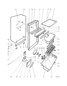 SYSTEM GROUP 2 Diagram and Parts List for 34510-2  General Electric Refrigerator